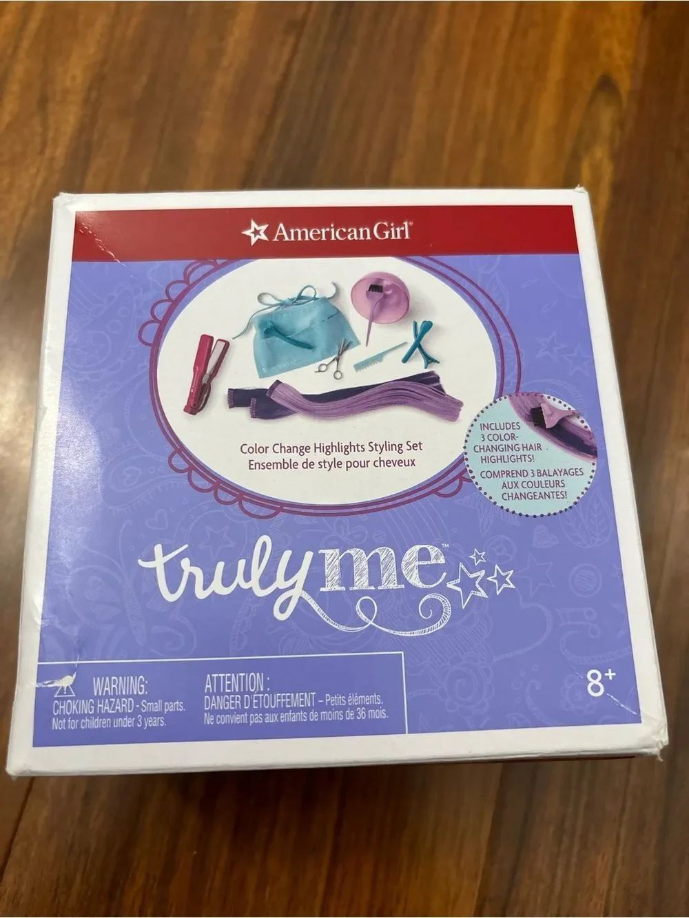 American Girl Truly Me Color Change Highlights Styling Set New Never Opened